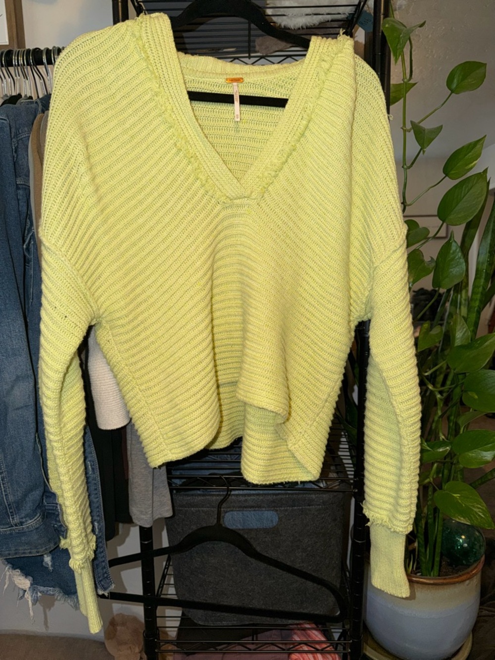 “Free People” Marlie Pullover Chunky Knit Sweater